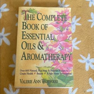 The Complete Book of Essential Oils & Aromatherapy – Yellow/Pink Cover